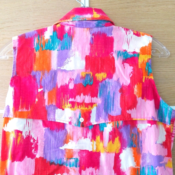 Snap cropped shirt, size S - Picture 6 of 7